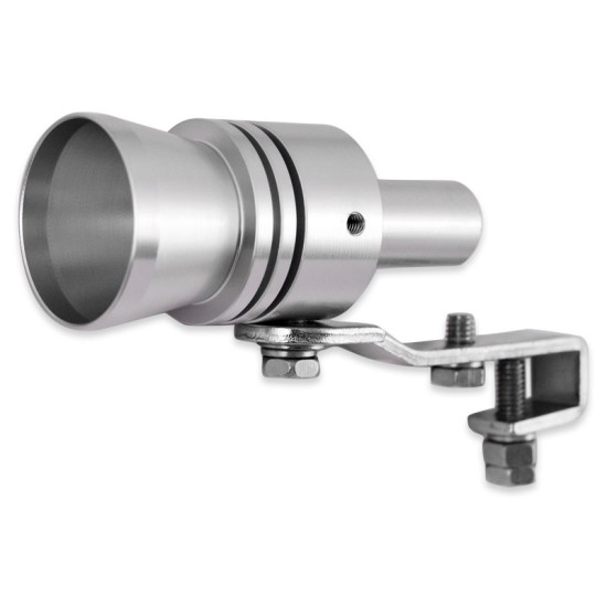Σφυρίχτρα Εξάτμισης Ασημί 56-85mm 13255 1 Τεμάχιο
