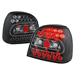Πισινά Φανάρια Set Για Vw Golf III (3) 91-98 Led Μαύρα LH Group Πισινά Φανάρια Set Για Vw Golf III (3) 91-98 Led Μαύρα LH Group