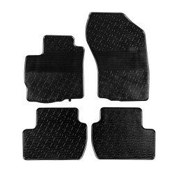 Πατάκια Αυτοκινήτου Gledring 0155 Peugeot 4007 2008-2012/ Citroen Crosser 2008-2013/ Mitsubishi Outlander 2007-2012 Μαύρο 4 Τεμαχίων