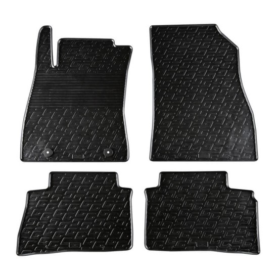 Πατάκια Αυτοκινήτου Gledring 0293 Nissan Juke 2010-2019  Μαύρο 4 Τεμάχια