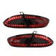 Πισινά Φανάρια Set Για Seat Leon 1P 09-12 Facelift Led Μάυρο Litec Innovation
