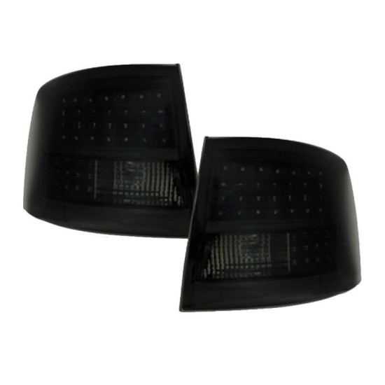 Πισινά Φανάρια Set Για Audi A6 4B 97-05 Avant Led Μάυρο/Φιμέ Litec
