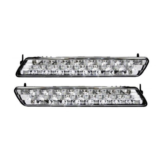 DRL Set Φώτα Ημέρας Universal 24 Led 20 x 30 x 40mm 2 Τεμάχια