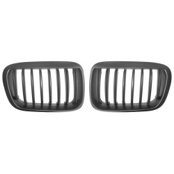 Καρδιές Μάσκας Για Bmw 3 E46 99-01 Sedan/Touring/Compact Μαύρο Ματ Με 8 Γραμμές 2 Τεμάχια Καρδιές Μάσκας Για Bmw 3 E46 99-01 Sedan/Touring/Compact Μαύρο Ματ Με 8 Γραμμές 2 Τεμάχια