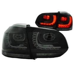 Πισινά Φανάρια Set Για Vw Golf VI (6) 08-11 Led GTI / R-Look Φιμέ Depo Πισινά Φανάρια Set Για Vw Golf VI (6) 08-11 Led GTI / R-Look Φιμέ Depo