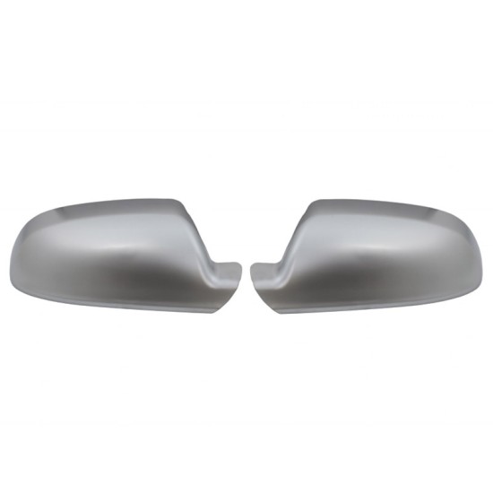 Καπάκια Καθρεφτών Για Audi A4 B8 11-15, A5 8T 11-15 Brushed Aluminium 2 Τεμάχια