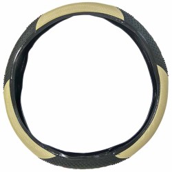 Κάλυμμα Τιμονιού Αυτοκινήτου Δερματίνη Type R Μπεζ Medium 38cm Κάλυμμα Τιμονιού Αυτοκινήτου Δερματίνη Type R Μπεζ Medium 38cm