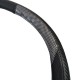 Κάλυμμα Τιμονιού Αυτοκινήτου Δερματίνη X-Treme Sport Μαύρο-Carbon Medium 38cm