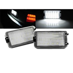 Led Φαναράκια Πινακίδας Για Seat Ibiza / Cordoba / Leon / Altea / Arosa / Toledo Ζευγάρι 2 Τεμάχια