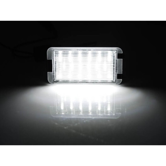 Led Φαναράκια Πινακίδας Για Seat Ibiza / Cordoba / Leon / Altea / Arosa / Toledo Ζευγάρι 2 Τεμάχια