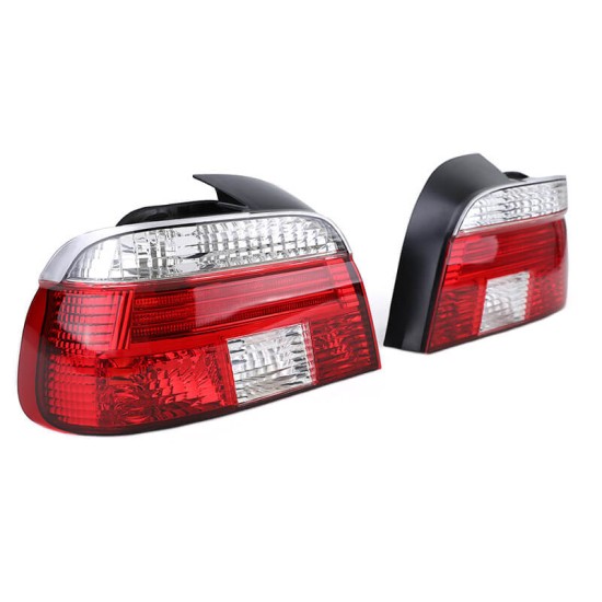 Πισινά Φανάρια Set Για Bmw 5 E39 95-00 Κόκκινο/Crystal Depo