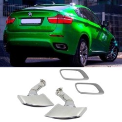 Μπούκες Εξάτμισης Χρωμίου Και Διακοσμητικά Πλαστικά Για Bmw X6 E71 08-14 V8 Design Σετ 4 Τεμάχια Μπούκες Εξάτμισης Χρωμίου Και Διακοσμητικά Πλαστικά Για Bmw X6 E71 08-14 V8 Design Σετ 4 Τεμάχια