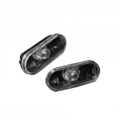 Πλαϊνά Φλας Φτερού Για VW Golf / Polo / Bora / Passat / Vento / Seat Ibiza / Cordoba Μαύρο 2 Τεμάχια Πλαϊνά Φλας Φτερού Για VW Golf / Polo / Bora / Passat / Vento / Seat Ibiza / Cordoba Μαύρο 2 Τεμάχια