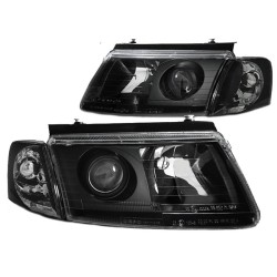 Μπροστινά Φανάρια Set Για Vw Passat 3B 96-00 Projectors Μαύρα H7/H7 Depo Μπροστινά Φανάρια Set Για Vw Passat 3B 96-00 Projectors Μαύρα H7/H7 Depo