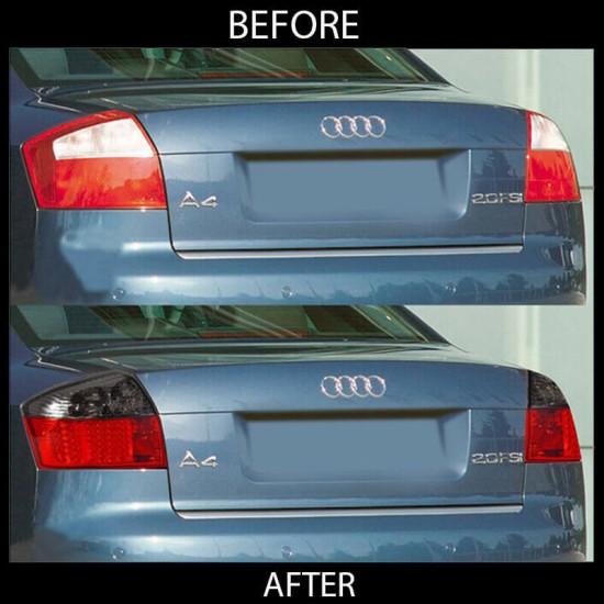 Πισινά Φανάρια Set Για Audi A4 B6 00-04 Led Κόκκινο/Φιμέ Depo