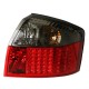 Πισινά Φανάρια Set Για Audi A4 B6 00-04 Led Κόκκινο/Φιμέ Depo