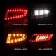 Πισινά Φανάρια Set Για Porsche Carrera 911 997 04-08 Led Φιμέ Sonar
