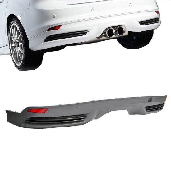 Spoiler Πίσω Προφυλακτήρα Για Ford Focus 11-14 ST-Look Από Abs Πλαστικό 1 Τεμάχιο