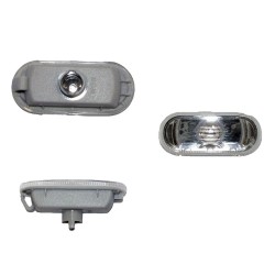 Πλαϊνό Φλας Φτερού Για VW Golf / Polo / Bora / Passat / Vento / Seat Ibiza / Cordoba Chrome 1 Τεμάχιο Πλαϊνό Φλας Φτερού Για VW Golf / Polo / Bora / Passat / Vento / Seat Ibiza / Cordoba Chrome 1 Τεμάχιο