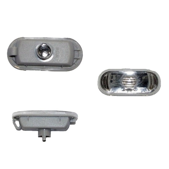 Πλαϊνό Φλας Φτερού Για VW Golf / Polo / Bora / Passat / Vento / Seat Ibiza / Cordoba Chrome 1 Τεμάχιο