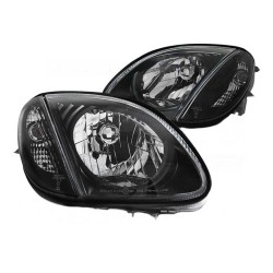 Μπροστινά Φανάρια Set Για Mercedes-Benz SLK R170 96-04 Μαύρα H4 Ρύθμιση Αέρος Depo Μπροστινά Φανάρια Set Για Mercedes-Benz SLK R170 96-04 Μαύρα H4 Ρύθμιση Αέρος Depo