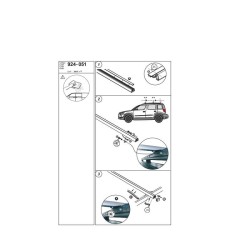 Μπάρες Οροφής Αλουμινίου CRUZ Oplus 924-051 R-118cm Railing System Για Skoda Yeti 09-14 Ασημί 2 Τεμάχια