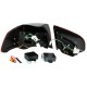 Πισινά Φανάρια Set Για Vw Golf VI (6) 08-11 Led GTI / R-Look Κόκκινο/Crystal Depo