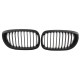 Καρδιές Μάσκας Για Bmw 3 E46 03-06 Coupe/Cabrio Μαύρο Ματ 2 Τεμάχια