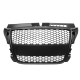 Μάσκα Για Audi A3 8P 08-12 RS3 Look Κυψελωτή Μαύρο Ματ 1 Τεμάχιο
