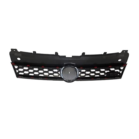 Μάσκα Για Vw Polo 6R/6C 09-16 GTI Look Κυψελωτή Με Κόκκινο Σιρίτι 1 Τεμάχιο