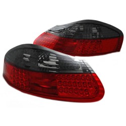 Πισινά Φανάρια Set Για Porsche Boxster 986 96-04 Led Κόκκινο/Φιμέ Depo Πισινά Φανάρια Set Για Porsche Boxster 986 96-04 Led Κόκκινο/Φιμέ Depo
