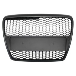 Μάσκα Για Audi A6 4F C6 04-11 RS6 Look Κυψελωτή Μαύρο Ματ 1 Τεμάχιο Μάσκα Για Audi A6 4F C6 04-11 RS6 Look Κυψελωτή Μαύρο Ματ 1 Τεμάχιο