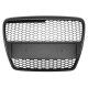 Μάσκα Για Audi A6 4F C6 04-11 RS6 Look Κυψελωτή Μαύρο Ματ 1 Τεμάχιο