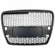 Μάσκα Για Audi A6 4F C6 04-11 RS6 Look Κυψελωτή Μαύρο Ματ 1 Τεμάχιο