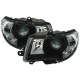 Μπροστινά Φανάρια Set Για Skoda Superb 3T Projectors Μαύρα H7/H3 Με Μοτέρ Depo