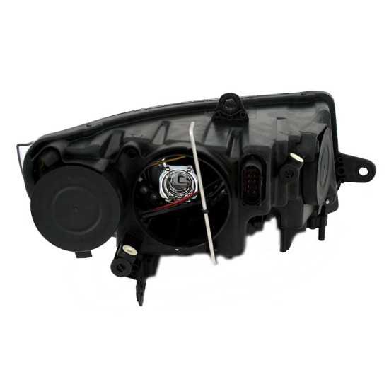 Μπροστινά Φανάρια Set Για Skoda Superb 3T Projectors Μαύρα H7/H3 Με Μοτέρ Depo