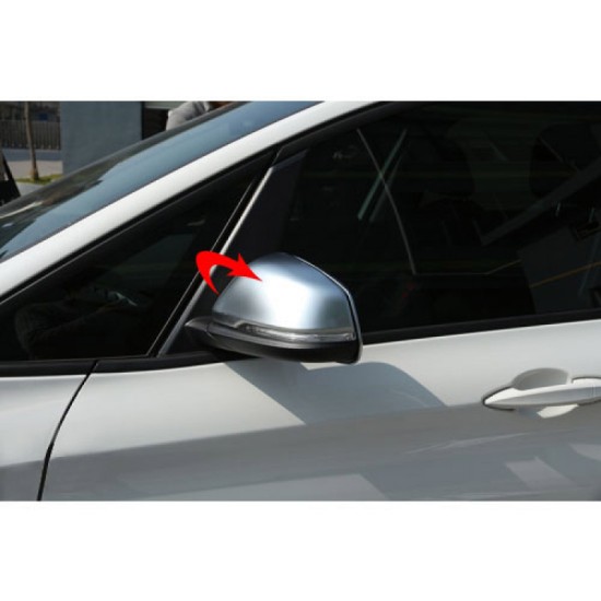 Καπάκια Καθρεφτών Για Bmw X1 F48 15+, 2 F45/F46 14+ Brushed Aluminium 2 Τεμάχια