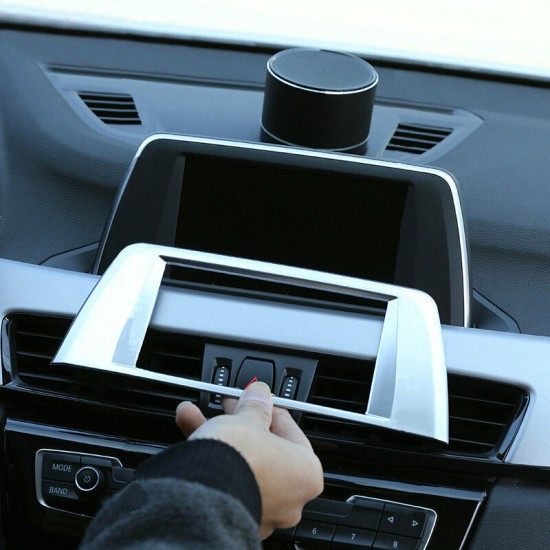 Πλαίσιο Οθόνης Χρωμίου Για Bmw X1 F48 15-19
