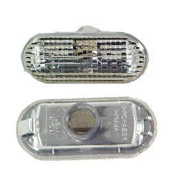 Πλαϊνό Φλας Φτερού Για Ford Fiesta 02-08 / Focus 04-08 / C-Max 03-09 Άσπρο 1 Τεμάχιο Πλαϊνό Φλας Φτερού Για Ford Fiesta 02-08 / Focus 04-08 / C-Max 03-09 Άσπρο 1 Τεμάχιο