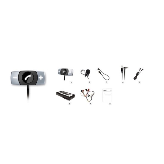 Κιτ Ανοιχτής Ακρόασης Bluetooth Bury CC9048