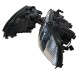 Μπροστινά Φανάρια Set Για Bmw 5 E39 95-03 Angel Eyes Facelift LCI Look Μαύρα H7/H7 Manual Carner
