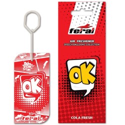 Αρωματικό Αυτοκινήτου Κρεμαστό Feral Speech Collection OK Αρωματικό Αυτοκινήτου Κρεμαστό Feral Speech Collection OK