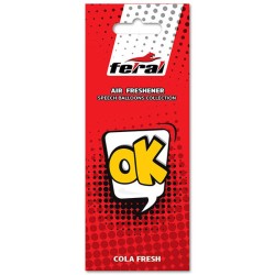 Αρωματικό Αυτοκινήτου Κρεμαστό Feral Speech Collection OK Αρωματικό Αυτοκινήτου Κρεμαστό Feral Speech Collection OK