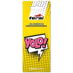 Αρωματικό Αυτοκινήτου Κρεμαστό Feral Speech Collection YOLO Αρωματικό Αυτοκινήτου Κρεμαστό Feral Speech Collection YOLO