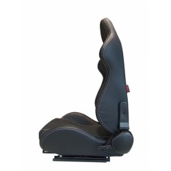 Καθίσματα Bucket Apollo Sport Δερματίνη Μαύρο Με Άσπρες Ραφές Ζευγάρι 2 Τεμαχίων Καθίσματα Bucket Apollo Sport Δερματίνη Μαύρο Με Άσπρες Ραφές Ζευγάρι 2 Τεμαχίων