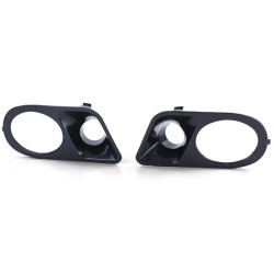 Καπάκια Προβολέα Εμπρός Πλαινά Για Bmw 5 E39 M5 95-03 Hamman Look Διπλά Μαύρα Αριστερό & Δεξί 2 Τεμάχια