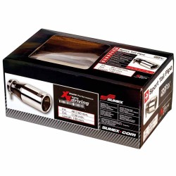 Μπούκα Εξάτμισης Universal Ανοξείδωτη Ασημί Φ48mm/60mm 4008040 1 Τεμάχιο