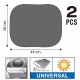 Ηλιοπροστασίες Κουρτινάκια Πλαϊνά Super UV 44 x 36 cm Feral 2 Τεμάχια