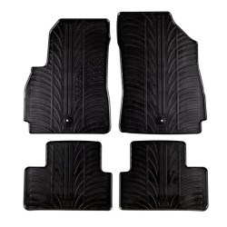 Πατάκια Αυτοκινήτου Gledring 0186 Chevrolet Orlando 2010-  Μαύρο 4 Τεμάχια