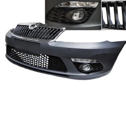 Μπροστινός Προφυλακτήρας Για Skoda Octavia 2 09-13 Facelift RS Look Με DRL
